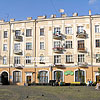  The town buildings 