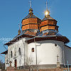  St. Nicholas church (1695) with a bell tower (1821), Novy Kropyvnyk village
