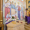  Мощи блаженного Владимира Прыймы в Успенской церкви 