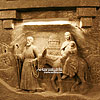  The sculptures carved in rock salt in the Salt Mine (1st cent.) 
