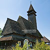  St. Nicholas church (the upper one) with a bell tower (1428, 1600, 1760), Serednye Vodyane village
