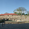  Ужгородський замок, праворуч - вхід у скансен 
